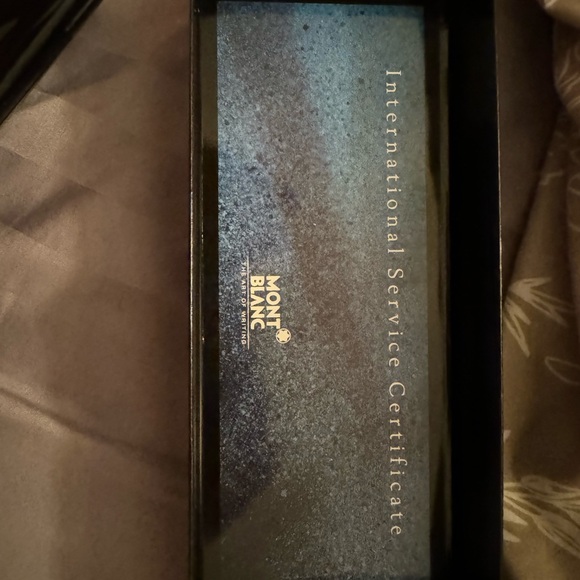 Authentic Mont Blanc fountain pen, includes all packaging, purchased in ‘97! - Picture 3 of 12